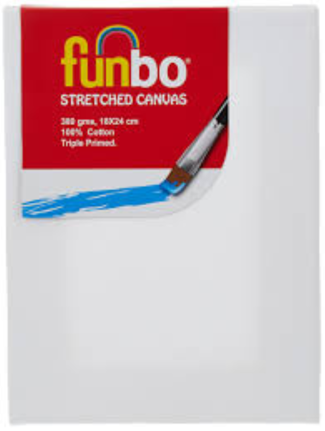 Funbo Stretched canvas 380 gms 60X60 cm FO-114006060